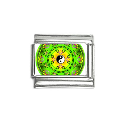 YinYang Italian Charm (9mm) from ArtsNow.com Front