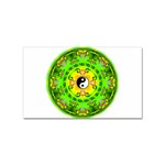 YinYang Sticker Rectangular (10 pack)