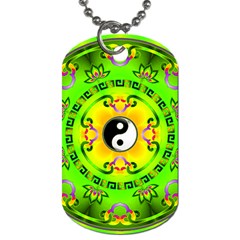 YinYang Dog Tag (Two Sides) from ArtsNow.com Back