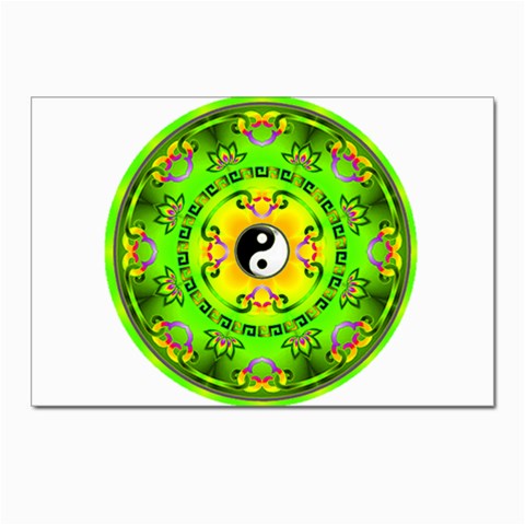 YinYang Postcard 4 x 6  (Pkg of 10) from ArtsNow.com Front