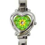 YinYang Heart Italian Charm Watch