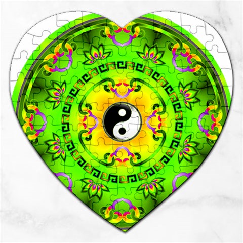 YinYang Jigsaw Puzzle (Heart) from ArtsNow.com Front