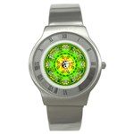 YinYang Stainless Steel Watch