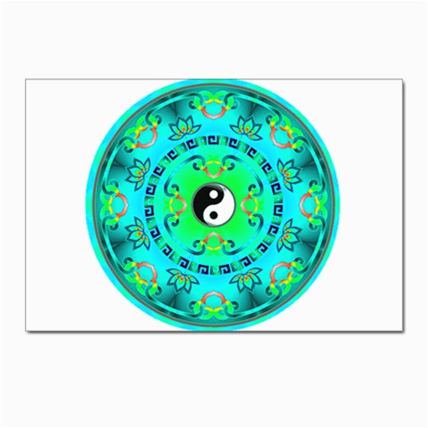 YinYang Postcard 4 x 6  (Pkg of 10) from ArtsNow.com Front