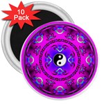 YinYang 3  Magnet (10 pack)