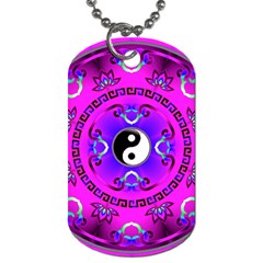 YinYang Dog Tag (Two Sides) from ArtsNow.com Front