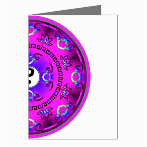 YinYang Greeting Card from ArtsNow.com Left