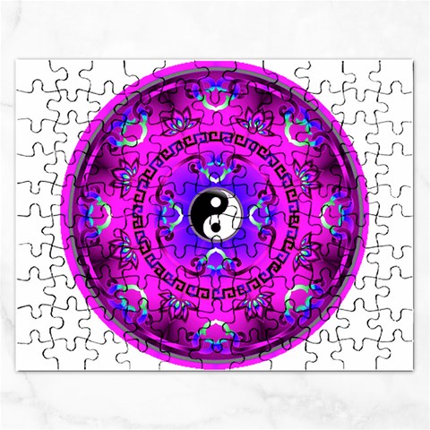 YinYang Jigsaw Puzzle (Rectangular) from ArtsNow.com Front
