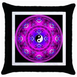 YinYang Throw Pillow Case (Black)