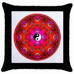 YinYang Throw Pillow Case (Black)