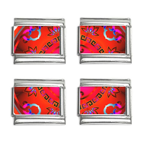 YinYang 9mm Italian Charm (4 pack) from ArtsNow.com Front