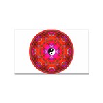 YinYang Sticker Rectangular (10 pack)