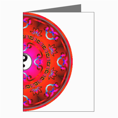 YinYang Greeting Cards (Pkg of 8) from ArtsNow.com Left