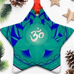 OM Lotus Ornament (Star)