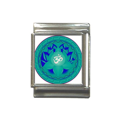 OM Lotus Italian Charm (13mm) from ArtsNow.com Front