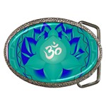 OM Lotus Belt Buckle