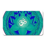 OM Lotus Magnet (Rectangular)