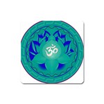 OM Lotus Magnet (Square)