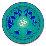 OM Lotus Magnet 5  (Round)