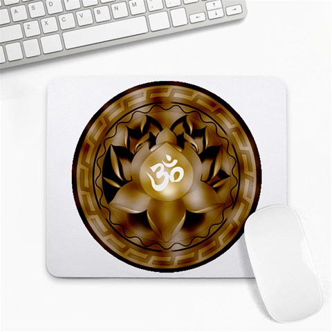 OM Lotus Large Mousepad from ArtsNow.com Front