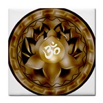 OM Lotus Tile Coaster