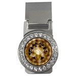 OM Lotus Money Clip (CZ)