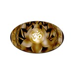 OM Lotus Sticker Oval (100 pack)