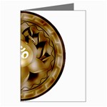 OM Lotus Greeting Card