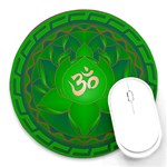 OM Lotus Round Mousepad