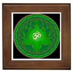 OM Lotus Framed Tile