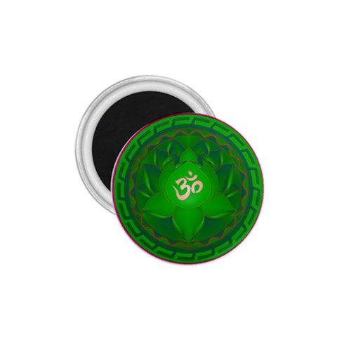 OM Lotus 1.75  Magnet from ArtsNow.com Front