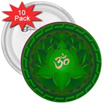 OM Lotus 3  Button (10 pack)