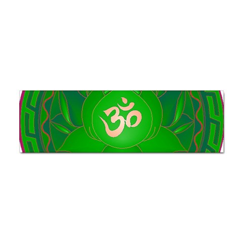 OM Lotus Sticker (Bumper) from ArtsNow.com Front