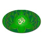 OM Lotus Magnet (Oval)