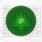 OM Lotus Jigsaw Puzzle (Rectangular)