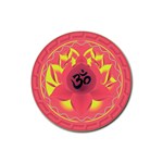 OM Lotus Rubber Coaster (Round)