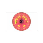 OM Lotus Sticker Rectangular (10 pack)