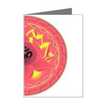 OM Lotus Mini Greeting Card