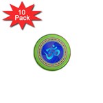 OM mandala 1  Mini Magnet (10 pack) 