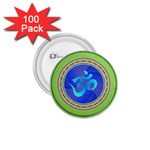 OM mandala 1.75  Button (100 pack) 