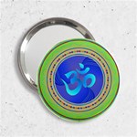 OM mandala 2.25  Handbag Mirror