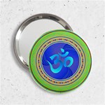 OM mandala 2.25  Handbag Mirror