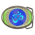 OM mandala Belt Buckle