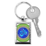 OM mandala Key Chain (Rectangle)