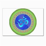 OM mandala Postcards 5  x 7  (Pkg of 10)