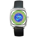 OM mandala Square Metal Watch