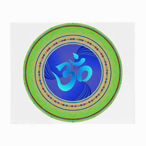 OM mandala Glasses Cloth from ArtsNow.com Front