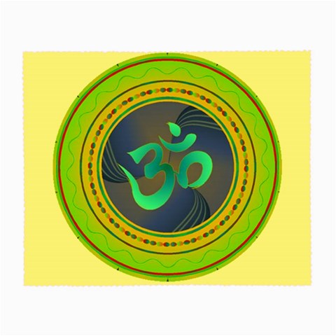 OM mandala Glasses Cloth from ArtsNow.com Front