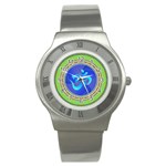 OM mandala Stainless Steel Watch