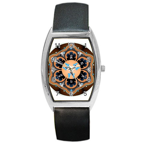 OMPH Barrel Style Metal Watch from ArtsNow.com Front